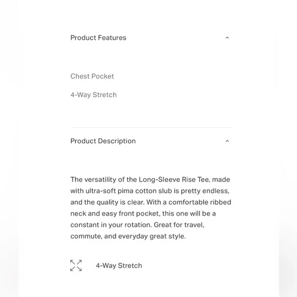 Vuori Long Sleeve Rise Tee Ruby Sz XXL Athleisure Athletic Casual Maroon - Picture 14 of 14